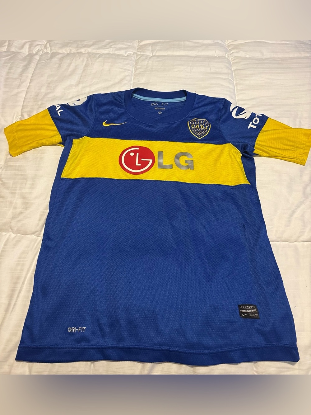 Boca Juniors Argentina Soccer Jersey Size Small